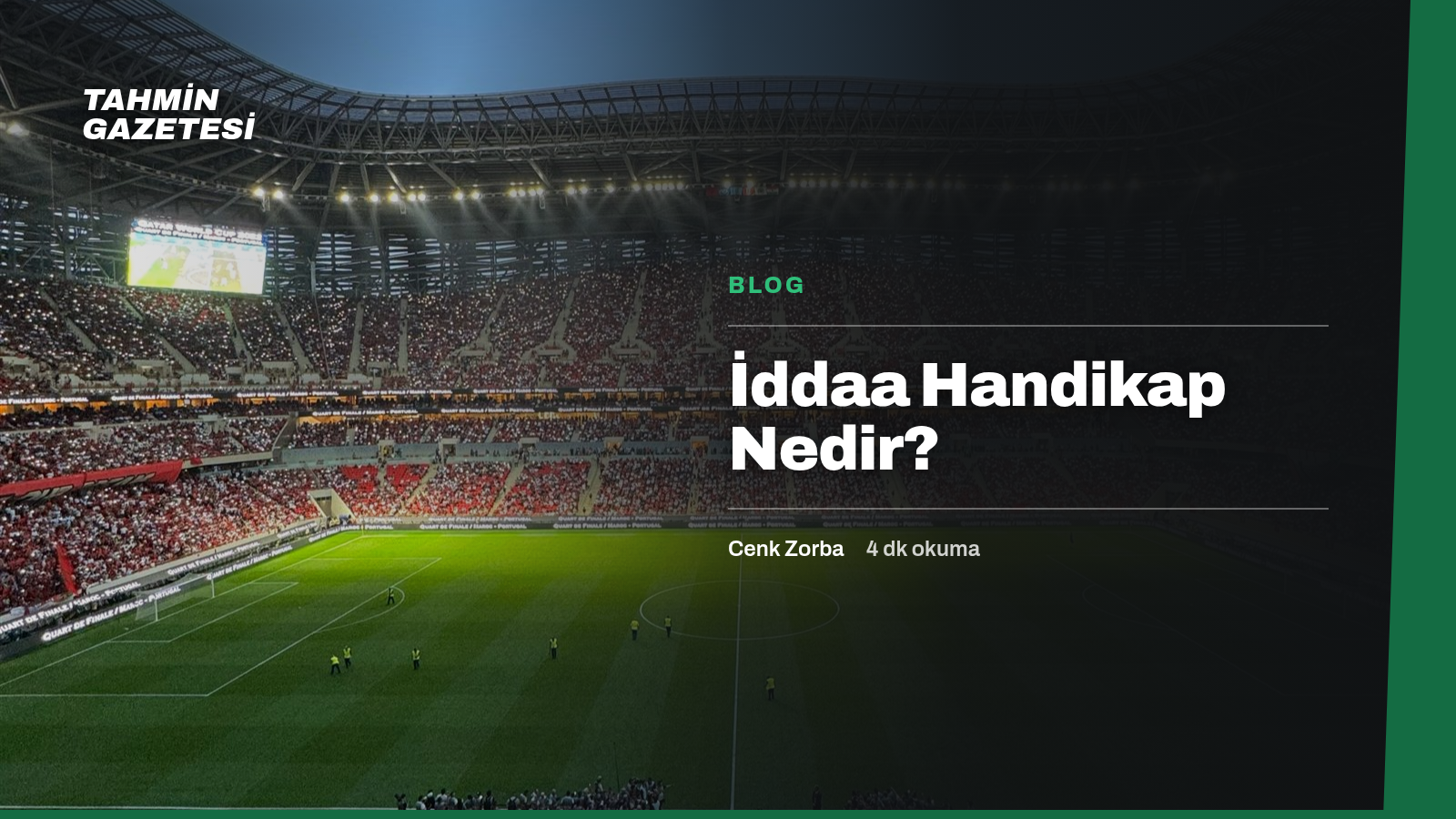 İddaa Handikap Nedir?