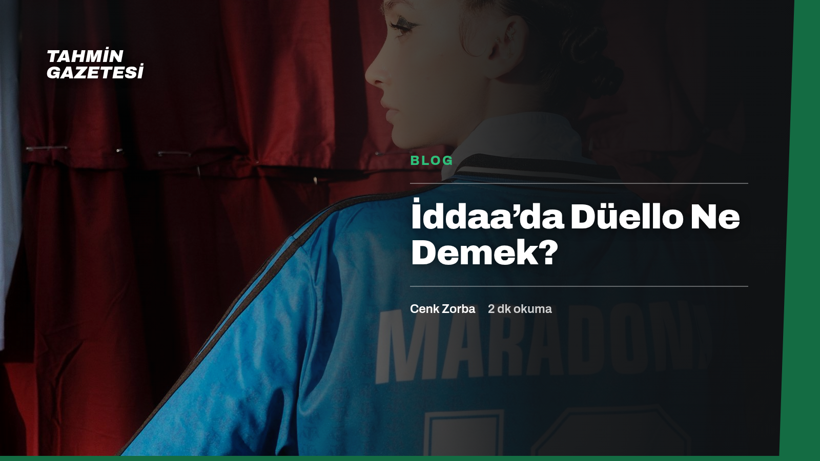 İddaa’da Düello Ne Demek?