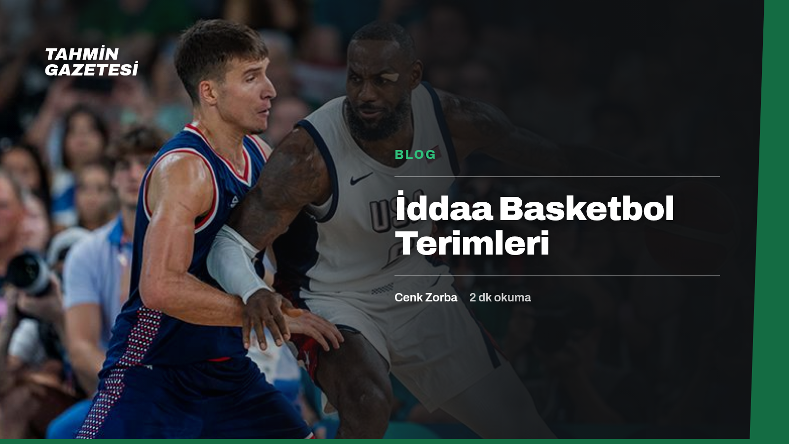 İddaa Basketbol Terimleri