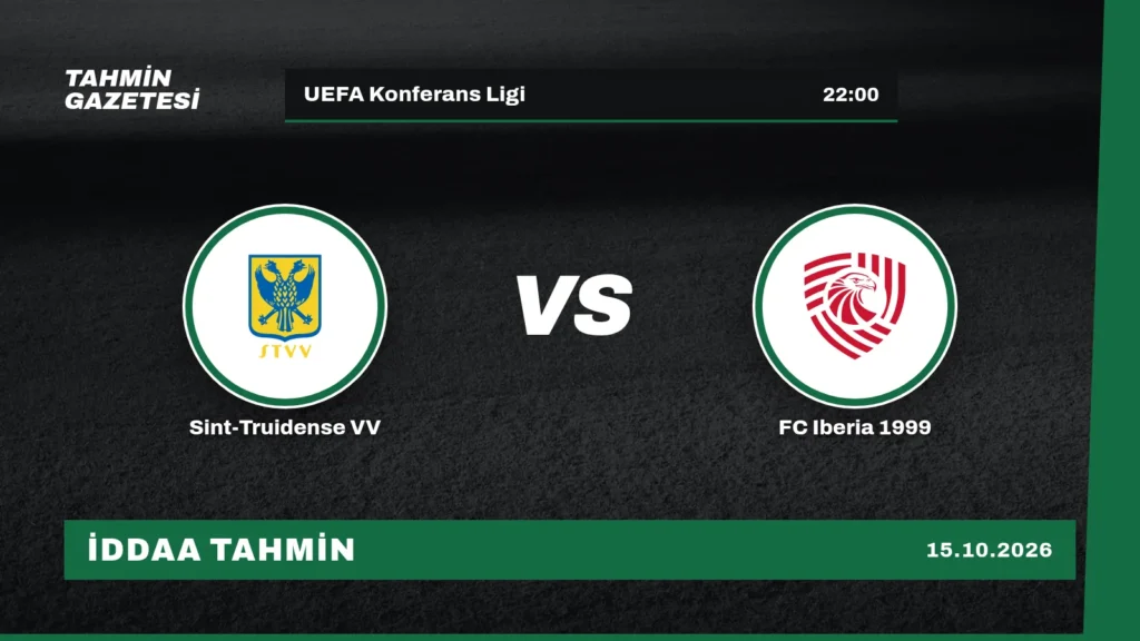 Sint-Truidense VV – FC Iberia 1999 İddaa Tahmini · 15 Ekim